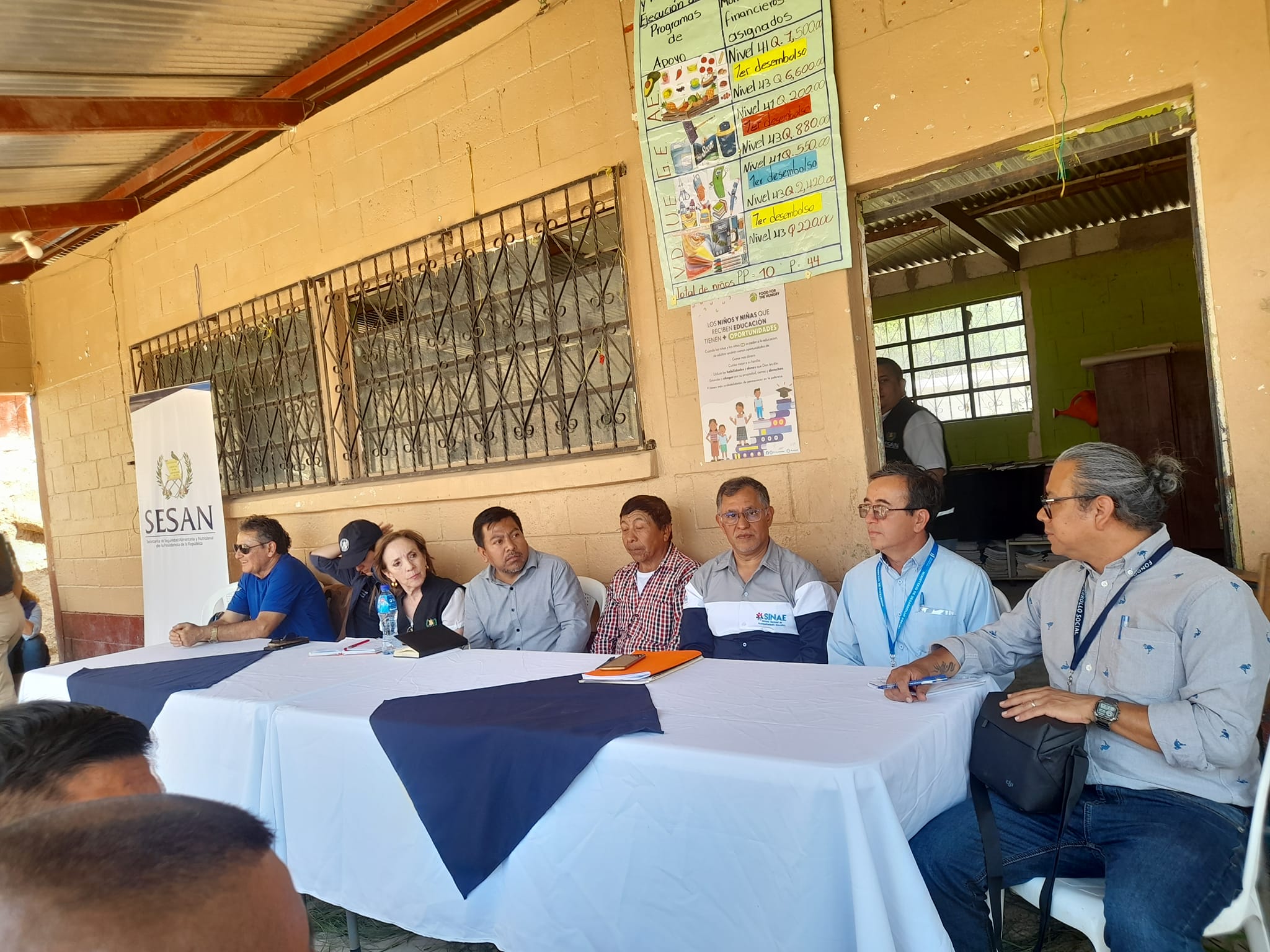 VISITA DE GABINETE GOBIERNO DE SESÁN E INSTITUCIONES